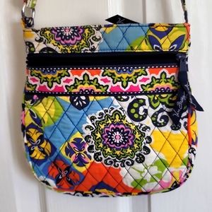 Vera Bradley Rio Multicolored Patterned Crossbody Purse